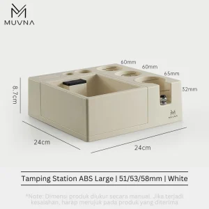استند پرتافیلتر و ناک باکس MUVNA مدل ABS-white