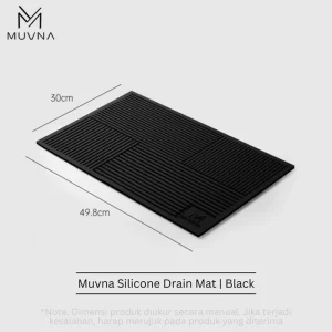 مت بار موونا سیلیکونی مدل 50*30 cmمشکی