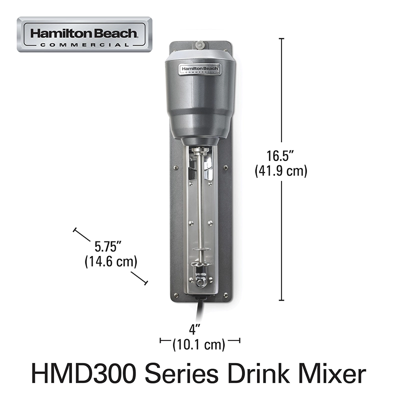 شیکر تک لیوان دیواری Hamilton Beach مدل HMD300 استیل