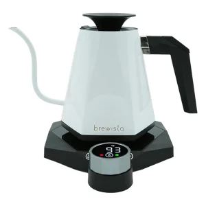 کتل برقی برویستا 800 میل مدل X-Series gooseneck Pearl White سفید