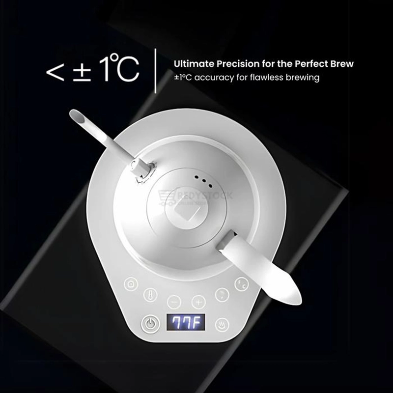 کتل برویستا 600 میل مدل Yearn Tour x Flow Controller Pure White