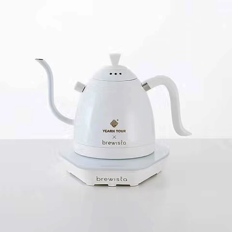 کتل برقی برویستا 600 میل مدل Yearn Tour x Flow Controller Pure White هوشمند