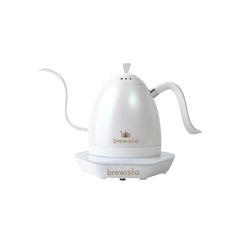 کتل برقی برویستا 600 میل مدل Artisan Gooseneck Pro-Aurora White سفید