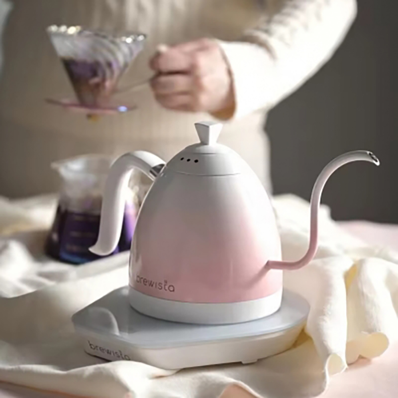 کتل برقی برویستا مدل Artisan Gooseneck Pro-Sakura Pink