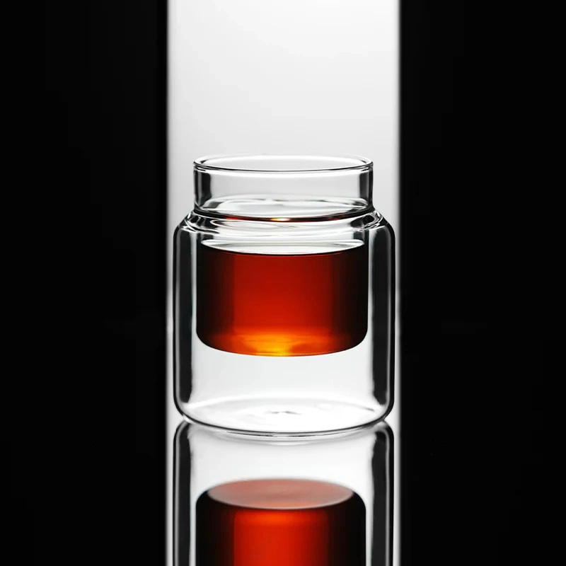 کاپ دو جداره بمبر سری DW Series Glass Cup مدل H-Shaped