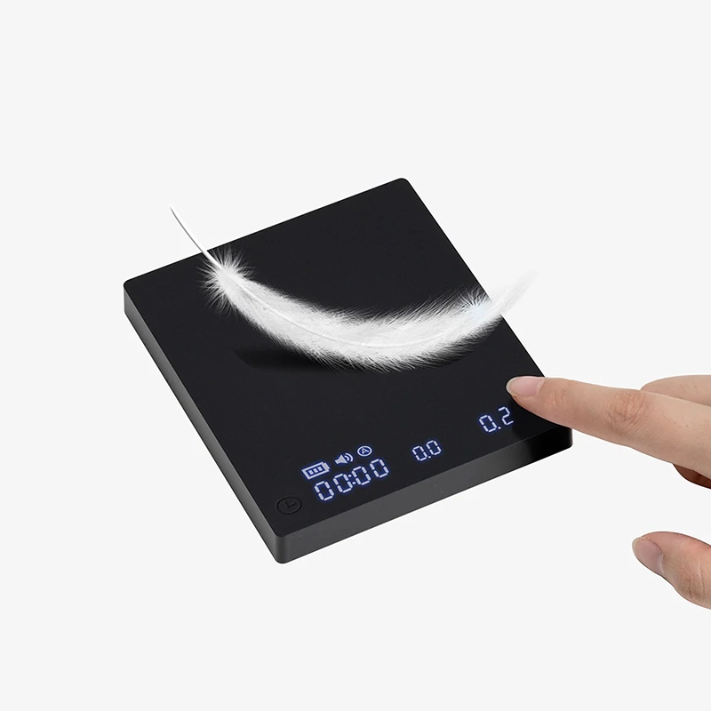 ترازوی قهوه (اسکیل) تایم مور مدل Black Mirror Mini دقت بالا