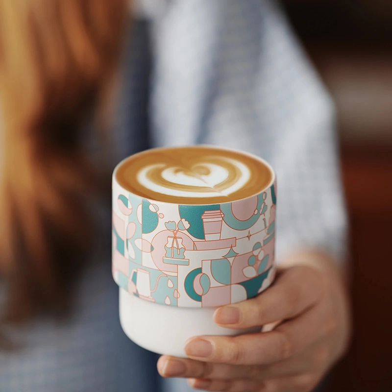کاپ لته بمبر مدل Swirl Cup استیل