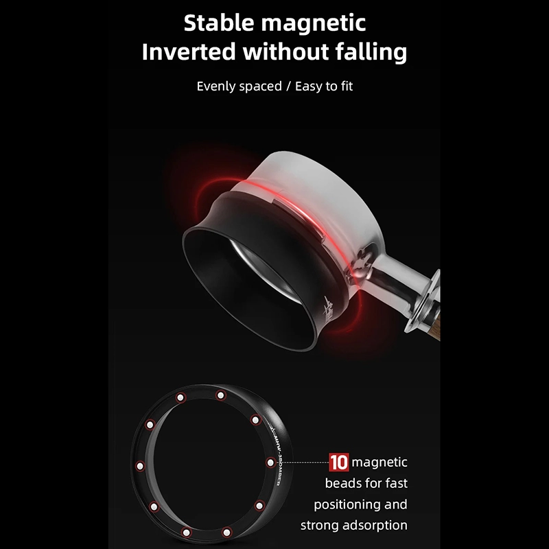 فانل پرتافیلتر بمبر مدل Universal Magnetic Dosing Ring کد DR5546 رنگ مشکی