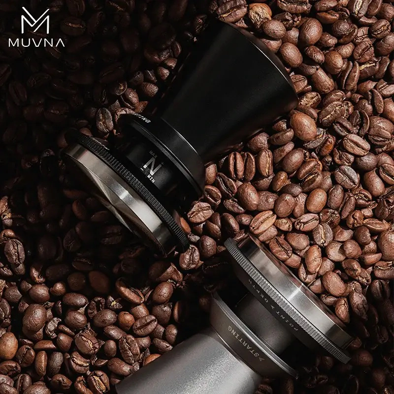 تمپر فنری (تکنیکال) قهوه MUVNA مدل شیاردار کد T2361T